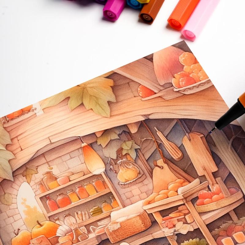 Water Based Ink Pen Precisions 0.4mm Tip Artist Markers For Detailed Drawing Writing Coloring Projects