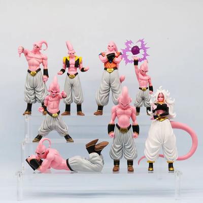 8pcs/set  Drogan Boll Z Majin Buu Figure Super Buu Figurine Action Figures Collection Model Toys For Children Christmas Gifts