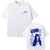 Singer Aitana Face Graphic T Shirt Fans Gift CUARTO AZUL World Tour 2026 Merch Tshirt Unisex Women Fashion Casual Cotton Tshirts