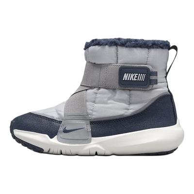 Botas Flex Advance PS Azul Trueno Gris Fútbol Zapatillas para Niños Gris Cemento Vela DD0304-002