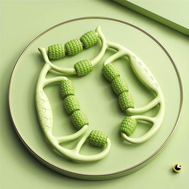 Circular Leg Massager Roller Fitness Equipment Female Roller Exercise Small Leg Muscle Elimination And Relaxation Slimming Tool