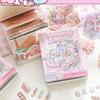 Immersive 3D Scene Stickers 3D DIY Sticker Book Portable Cartoon Stickers  For Students