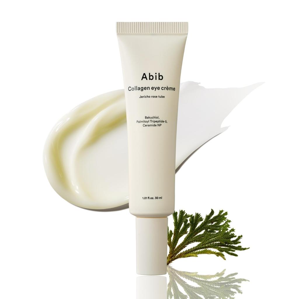 Abib Collagen Eye Cream Resurrection Grass Tube 30ml Abib Korean Cosmetics Skin Care Mask Pack Sensitive Skin Moisturizing Pores Eye Care