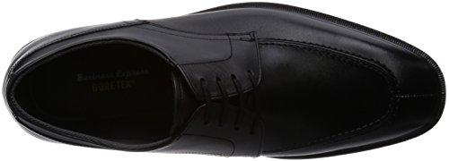 Tsukinkaisoku Business Shoes, Formal, Waterproof, Gore-Tex, U-Tip, Black, Size 25cm, 3E, TK3308