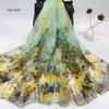 New Silk Beach Stoles Women Hijab Scarf Sunscreen Shawl Wraps Ladies Scarves Foulard Beach Stoles Female Large Bandana Echarpe