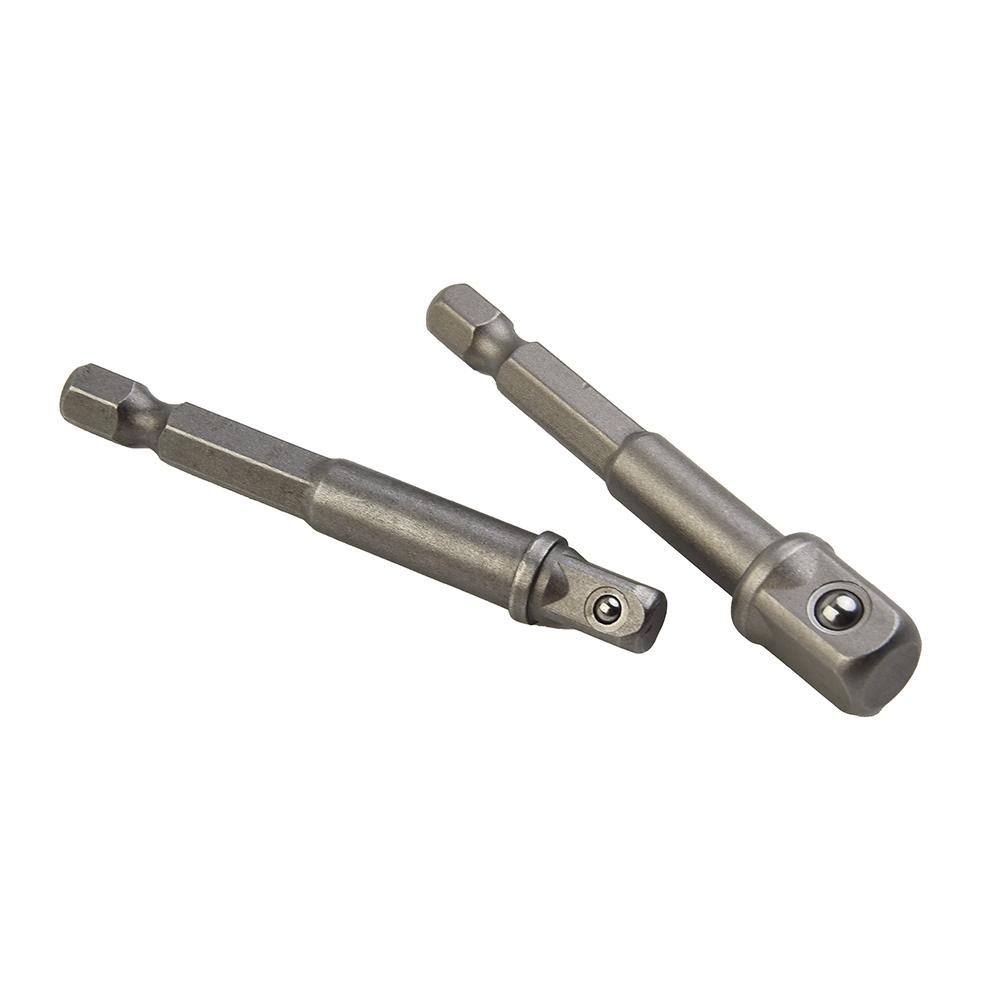 Socket Adapter Bit Adapter 1/4in 2/3/8pcs Chrome Vanadium Steel