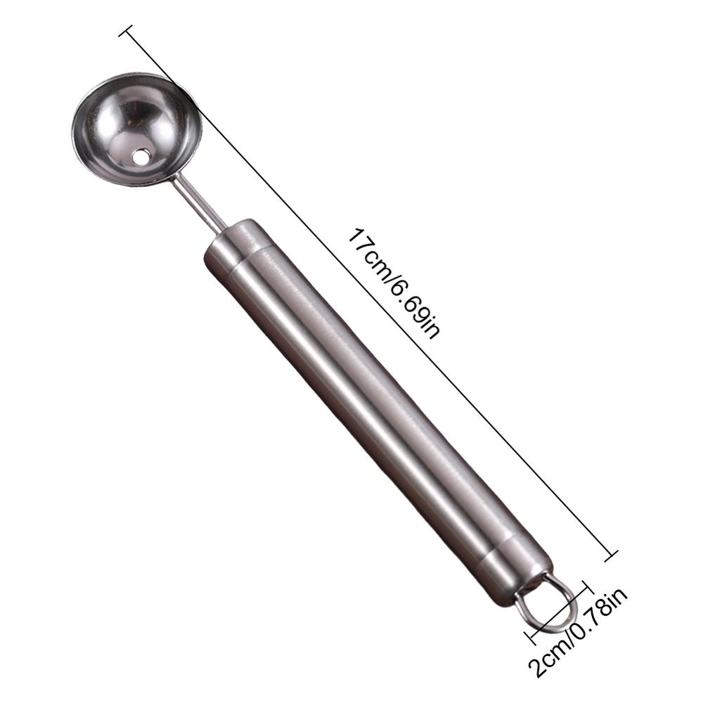 Fruit Carving Fruit Ball Digging Spoon Stainless Steel Kitchen Fruit Salad Gadgets Fruit Carving Tools Fruit Scoops