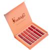 Feelhigh 6Pcs Matte Liquid Lipstick Makeup Set, Matte Liquid Long-Lasting Wear Non-Stick Cup Not Fade Waterproof Lip Gloss,Lip Makeup Gift Sets F