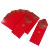 10Pcs Red Red Pocket Gold Stamping Red Gift Envelope Practical Red Envelope  Spring Festival