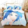 3D Printed Anime Sora Harewataru Bedding Set Boys Girls Twin Queen Size Duvet Cover Pillowcase Bed Kids Adult Home Textileextile