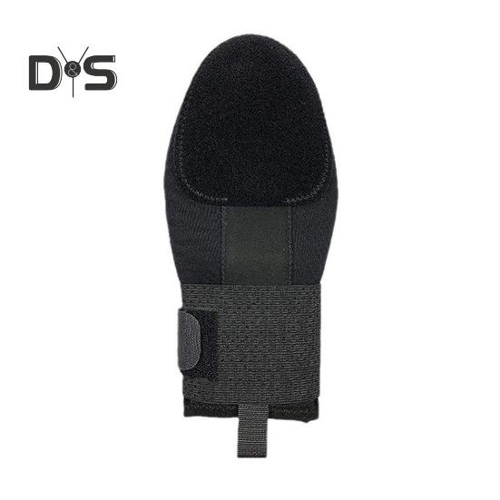 

Бейсбольная скользящая перчатка с регулируемым компрессионным ремнем на запястье, универсальная бейсбольная скользящая перчатка для левой или правой руки для молодежи и взрослых Adult чёрный