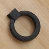 KAK 43mm Circle Handles Color Gold Silver Black Ring Zinc Alloy Door Handles Pulls Cabinet Drawer Knobs For Furniture Hardware