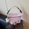 Autumn And Winter Niche Mobile Phone Bag Women'S Versatile Casual Nylon Messenger Bag Commuter Small Bag
