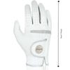 Lightweight Design Magnetic Marker Glove White Color Replaceable Glove  Golfers Use