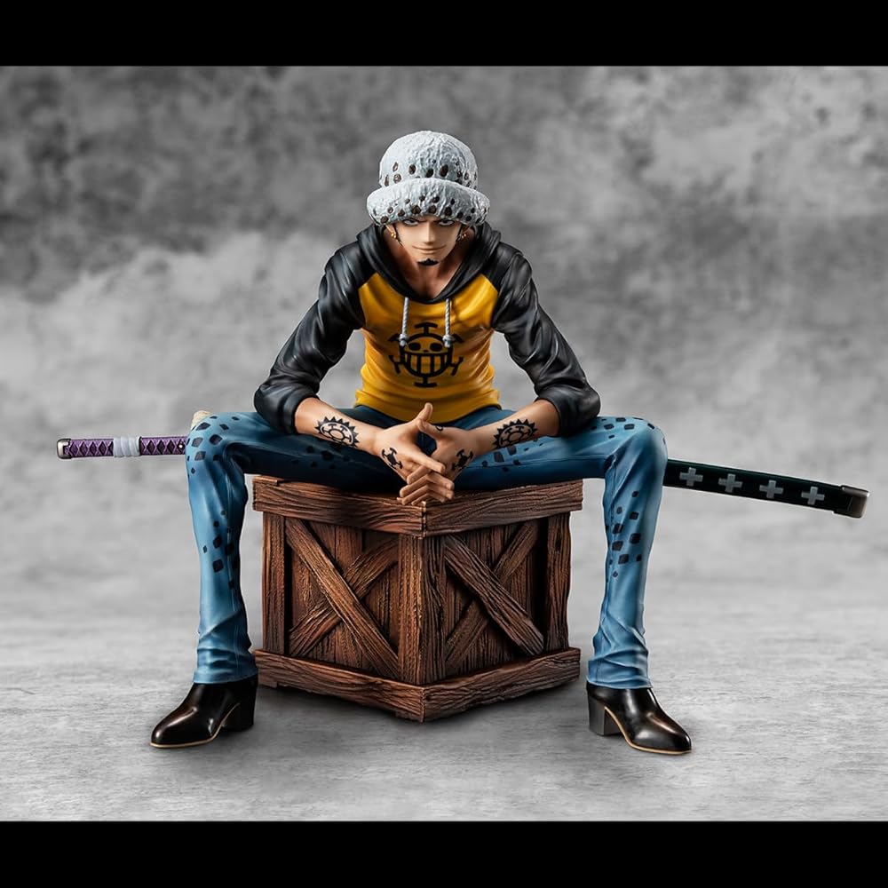 MegaHouse One Piece Playback Memories Trafalgar Law Pirate Portrait Collectible Figure