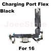 Charging Port Flex Cable for iPhone 16 15 14 13 Pro Max Mini USB Dock Charger Connector With Microphone Flex Cable Ribbon Repair