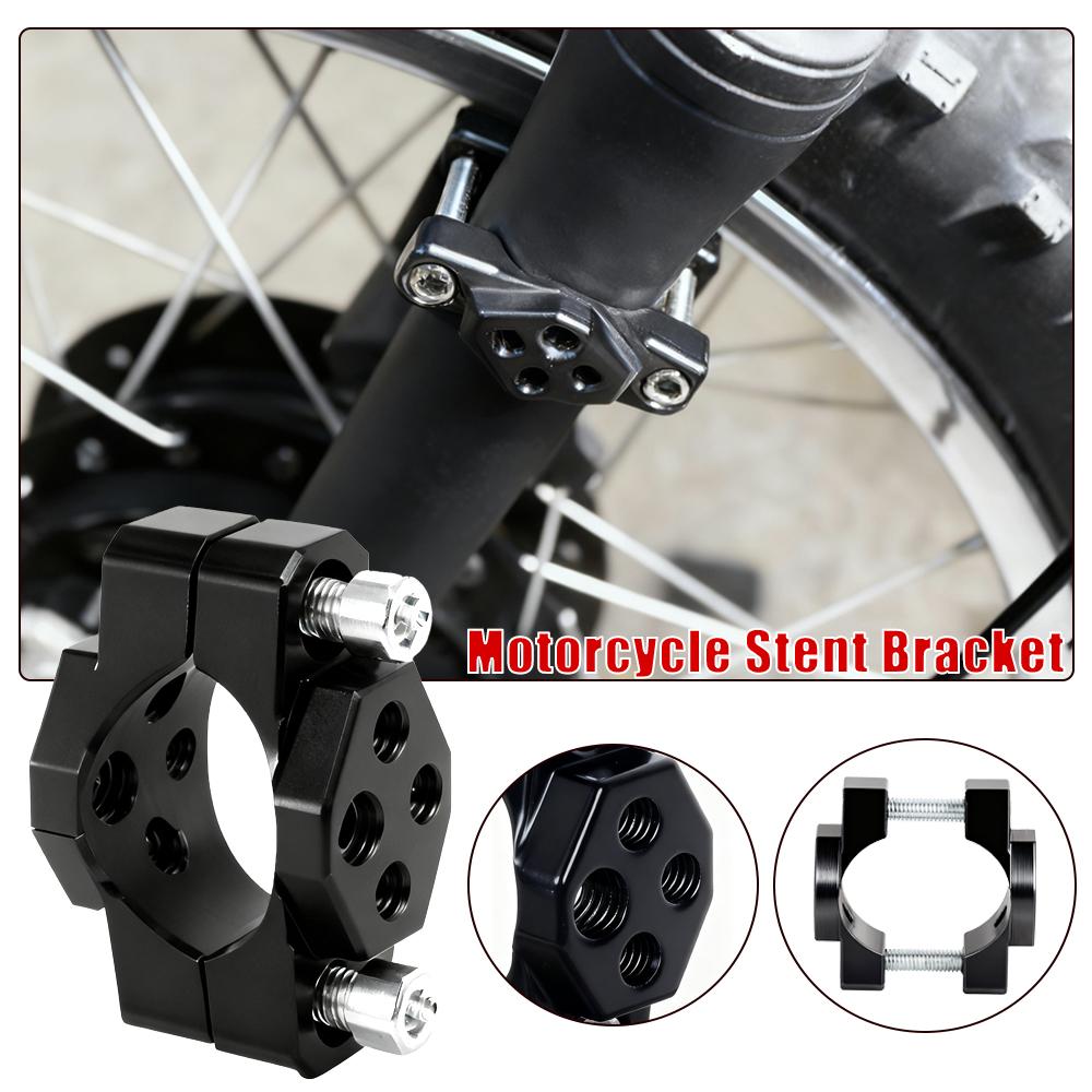Motorcycle LED Headlight Spotlight Fog Lights Mount Bracket Auxiliary Lamp Handlebar Bumper Clamps Holder Motorcycle Accessories