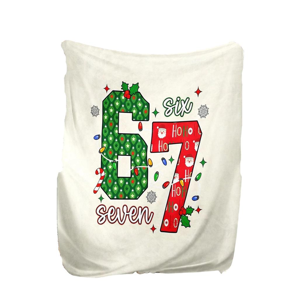 100x130cmFlannel Blankets, Christmas-themed Personalized Blankets, Digitally Printed Blankets