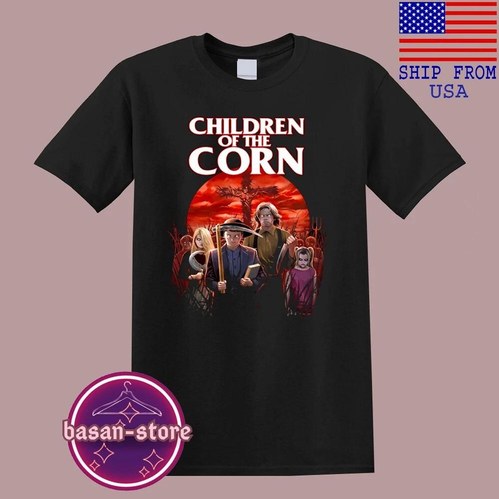 

Children Of Corn Movie Men s Black T-Shirt Tee Top Unisex XL