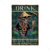 Beauty Vintage Metal Poster Animal Bees Retro Metal Tin Botany Signs Plaque Plate Wall Decor for Bar Club Cafe Man Cave Xcm