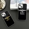 Fashion Brand B-Boy L-London Tempered Glass For Iphone 14 13 12 11 Pro Mini XS MAX 14Plus X XS XR Fundas