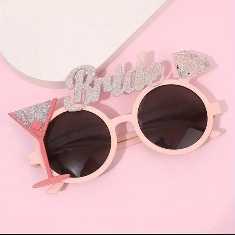 Whimsical Plastic Wedding Glasses For Brides Grooms Guests Playful Reception Eyewear Durable Comfortable Party Costume Accessories