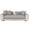 Cool Feeling Knitted Summer Sofa Cushion 2025 New Simple Non-slip Solid Color Cushion Fabric Sofa Cover Cloth Cover Towel