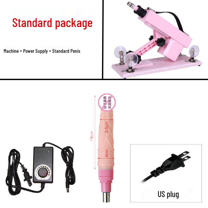 Vibrador Telescópico Automático Femenino - Juguete Sexual Realista para Adultos
