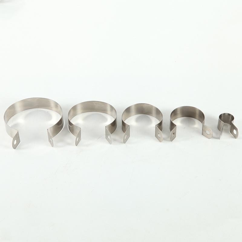 10pcs Ground Wire Pipe Clamp Ground Clamp Pipe Clamp Racket Clamp U-clamp Stainless Steel Pipe Clamp