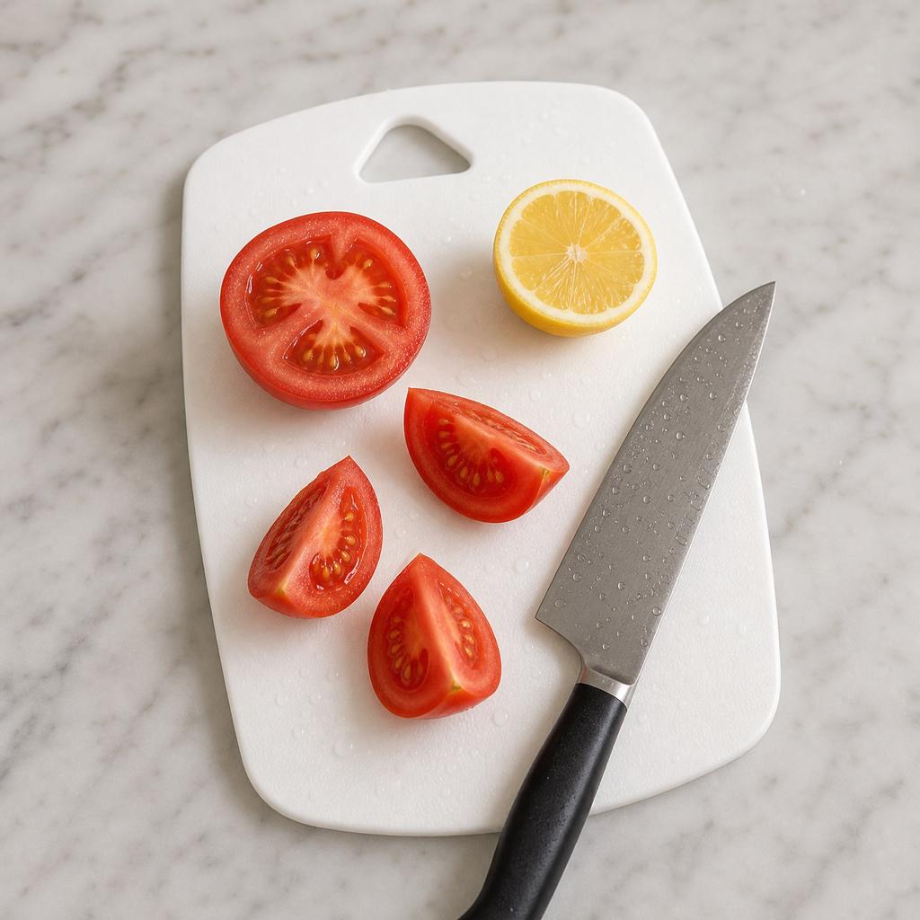 Dubbelzijdige Snijplank voor Keuken, 2-in-1 Hakblok voor Vlees en Groenten, Oppervlak voor Voedselbereiding