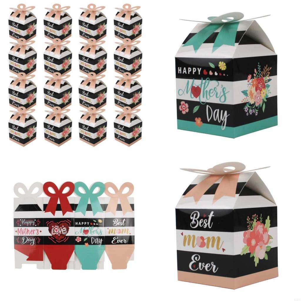 Muttertag Süßigkeitenboxen Muttertag Partyzubehör Muttertag Leckerli-Boxen Muttertag Goodie-Boxen Party Dekorationen X3UC