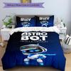 1Pc Astro Bot Rescue Mission Bedding Set Quilt Cover Pillowcase Home Christmas Xmas Halloween Gift 1 Duvet Cover 2 Pillowcase M924612