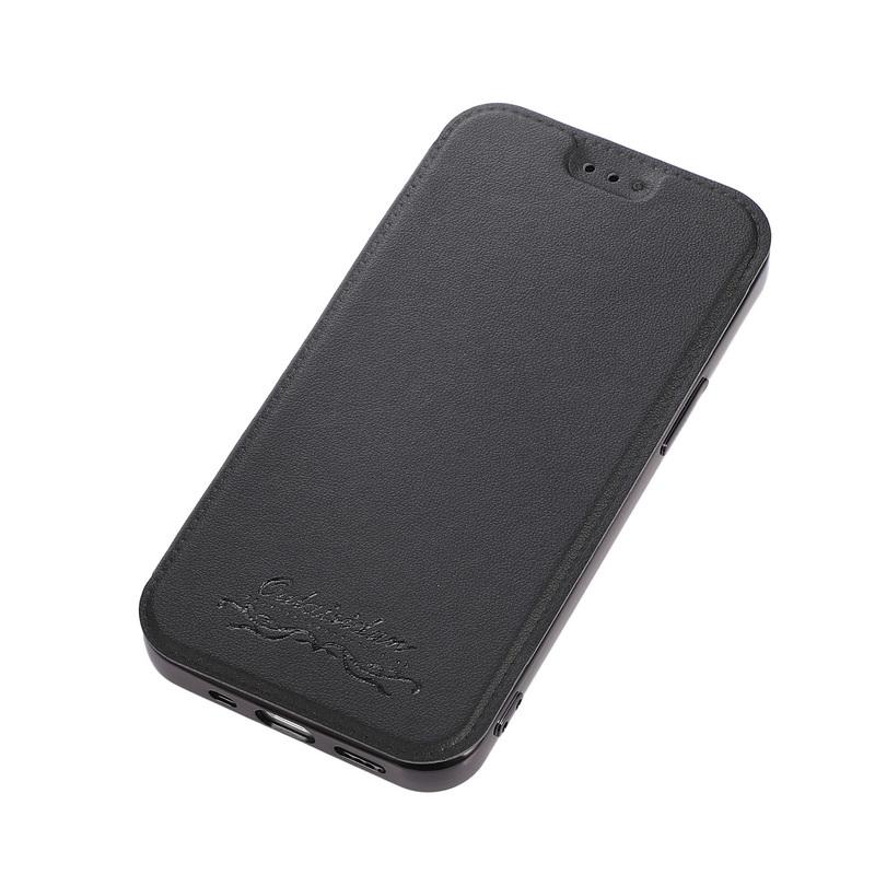 Solid Color Leather Flip Phone Case For Iphone 13 12 11 Pro Max 13 Mini X Xr Xs Max 6 6s 7 8 Plus Soft Clear Phone Cover Uygun Fiyatli Satin Alin