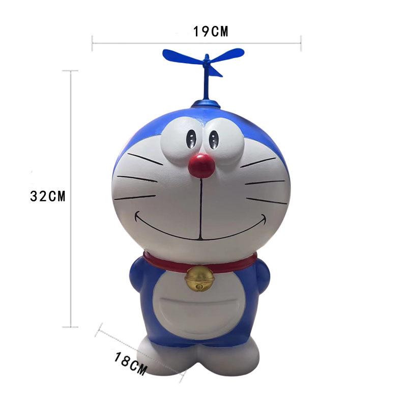 Cute Personalized Large Doraemon and Nobita Car Ornament & Office Desk Decor - Creative Doraemon Birthday Gift
