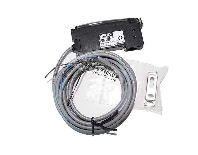 Japanese OPTEX BRF-HN Fiber Optic Amplifier with High-Speed Response and DC24V Knob Adjustment