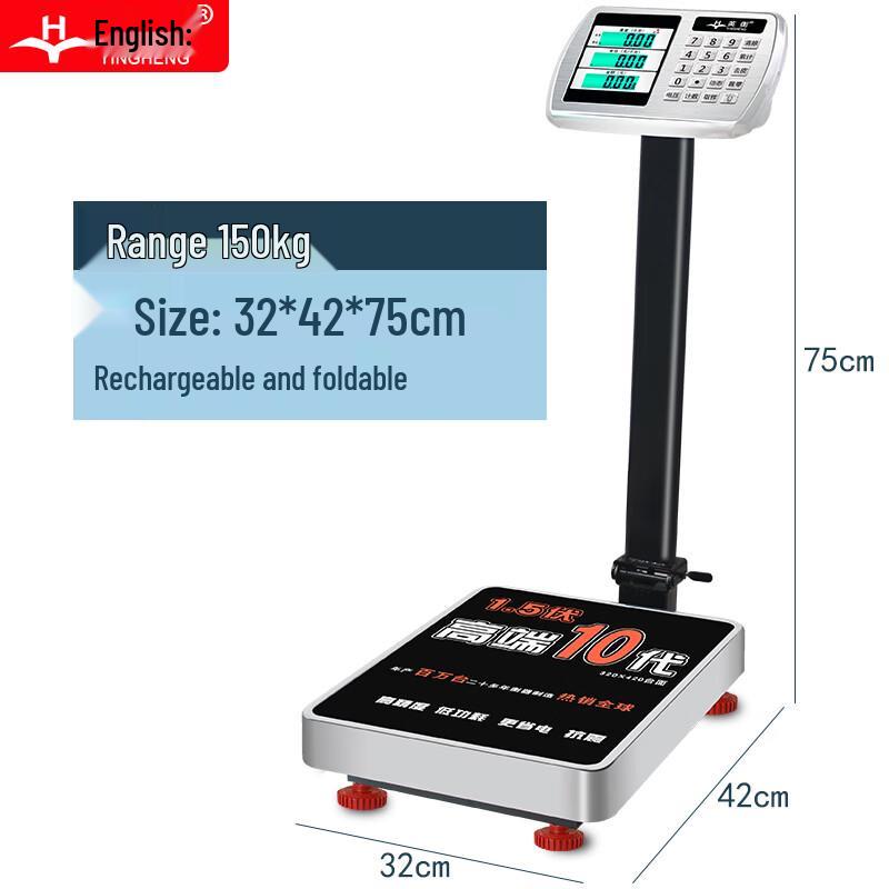 

Yingheng Перезаряжаемые Коммерческие Платформенные Весы из Нержавеющей Стали