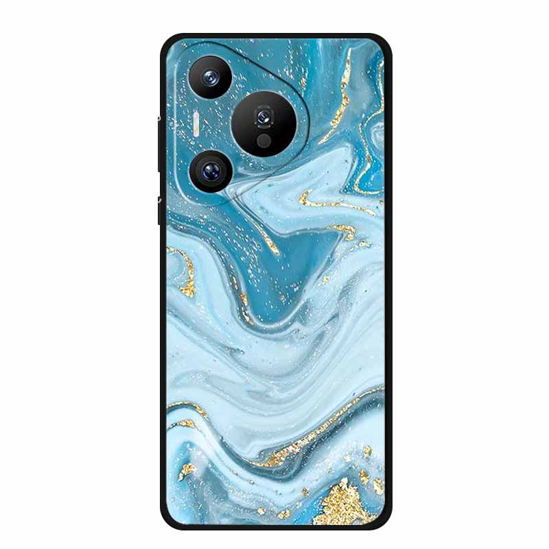 Case For Huawei Pura 80 Pro plus Soft Back Cover For Huawei Pura80 Ultra Pro Pro+ TPU Silicone Phone Funda Coque Marble Para