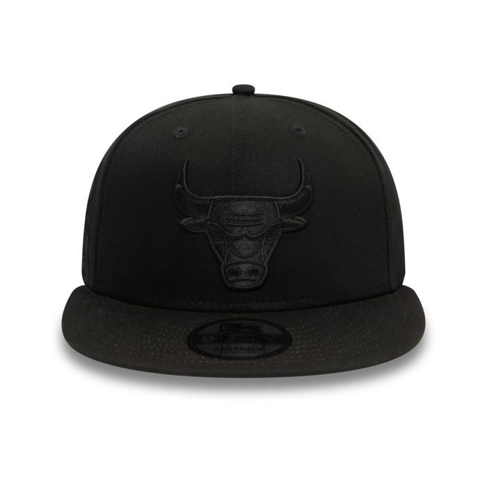 Casquette 9FIFTY - NEW ERA - Chicago Bulls - Noir - 100% coton - Ajustable
