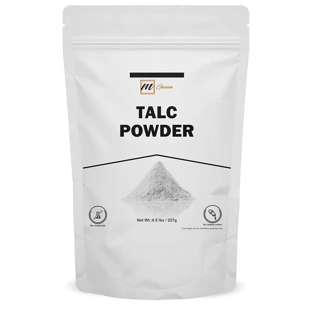 

mGanna Talc Powder 227g 1 Pack 100% Natural Talc Powder for Facial Make-up, Absorption, Lubrication