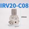 IRV Series Precision Vacuum Pressure Regulating Valve CN Plug (adapter Included)