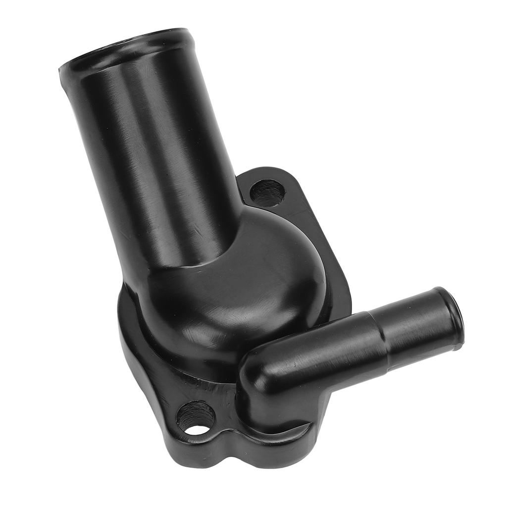 Water Neck Thermostat Housing 9338762129280 Aluminum Black Stylish Look for 253 304 308 V8 Single