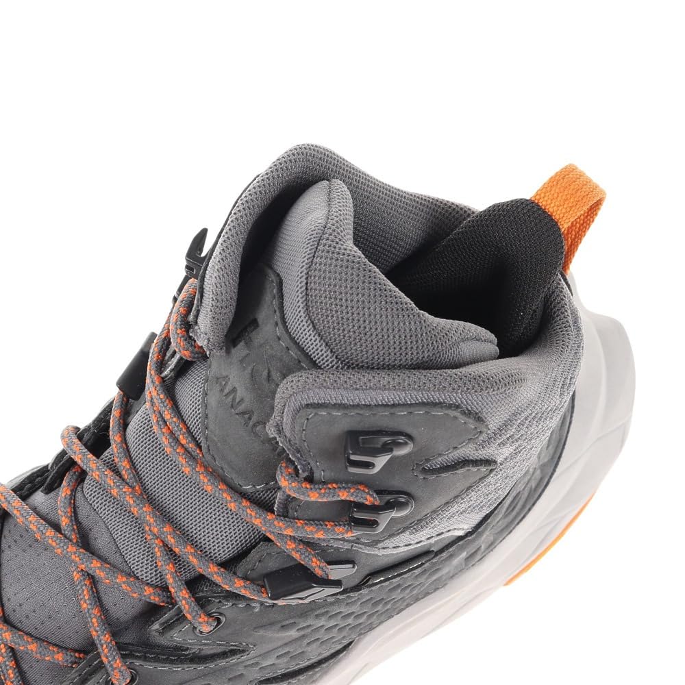 HOKA Anacapa Mid GTX Hiking Size Gore-Tex Shoes, High-Top, Men's, Gray, 25.5 (1122018-CHMSM)