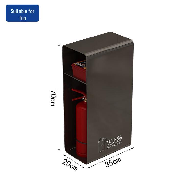 Decorative Stainless Steel Fire Extinguisher Storage Box