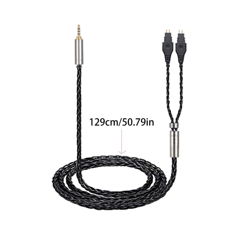 Balanced Replacement Upgrade Cable for HD650 HD600 HD660s HD580 Headset Excellent Signal Transmission Cord 150cm