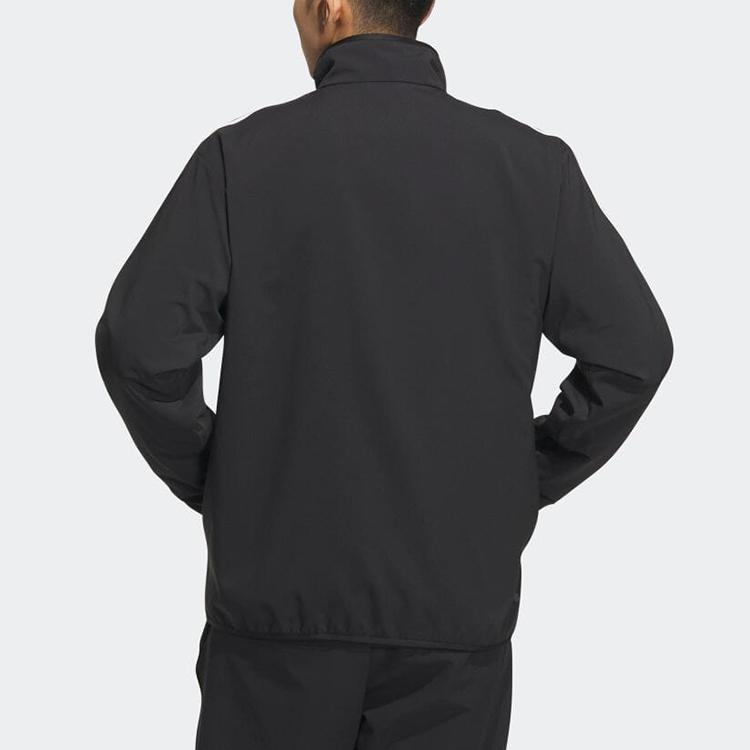 Adidas Jackets Men's Black Stand Collar Moderate Other IA9374