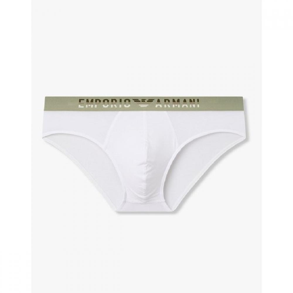 Emporio Armani Men S TOne On TOne Jacquard Logo Brief  0816111009 S