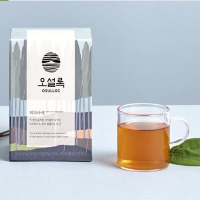 Traditioneller koreanischer Tee, Mischung aus Osulloc-Zitrusfrüchten und Kräutern (Pyramiden-Teebeutel) 10ea