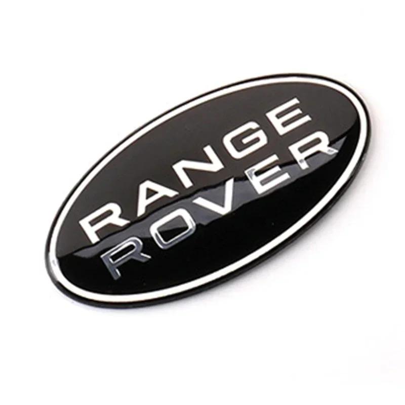 3D Car Front and rear Emblem Badge Sticker For Land rover SVR Discovery Velar Evoque Freelander Range Rover L322 car accessories FG7