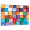 GLAS SCHNEIDEBRETT STÄNDER 40x30 MOSAIK