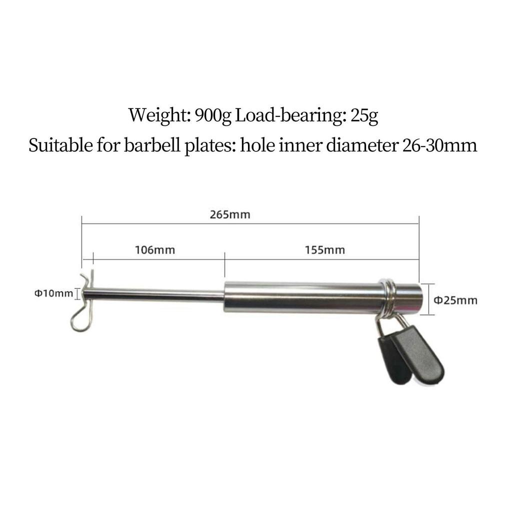 Extensor de Pin para Gimnasio, Extensor de Torre de Pesas para Máquina de Cable, Pin de Levantamiento de Acero Duradero, Fitness